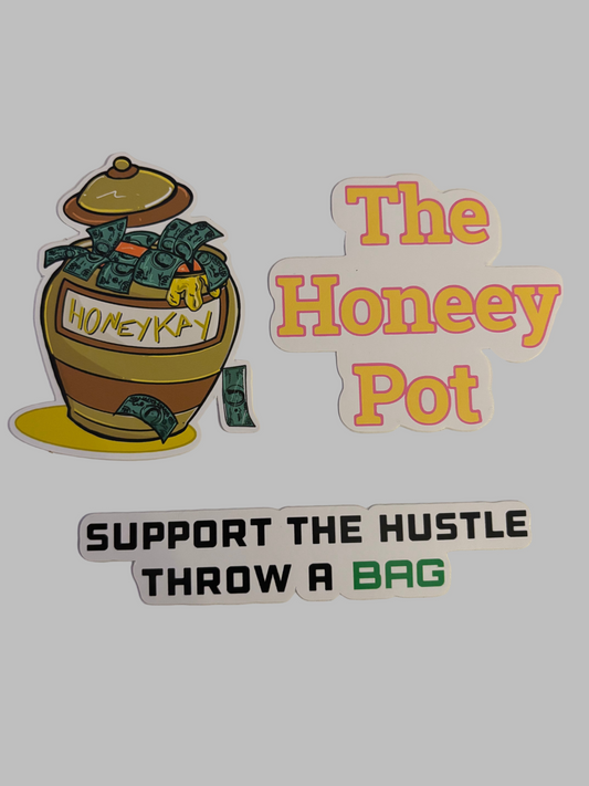 Honeey Pot Sticker Set